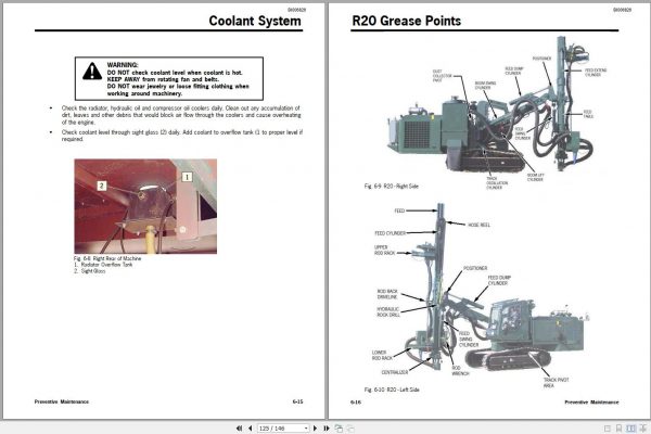 CAT Rotary Track Drills MD5050 R20 Operator and Maintenance Manual 426689 BI006826 2012 3