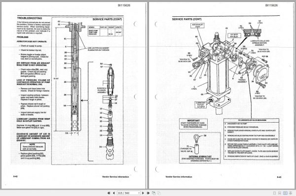 CAT Rotary Track Drills MD5075 R30C 435119 Service Manual BI115626 2010 3 1