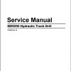 CAT Rotary Track Drills MD5090 345C 419395 Service Manual BI006831 2012 1 1