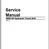 CAT Rotary Track Drills MD5125 Service Manual EM006201 ES DE 2