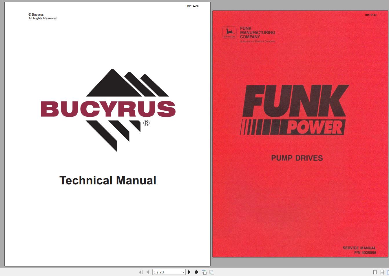 CAT Rotary Track Drills MD6640 49HR 141292 Pump Drives Service Manual 4028958 BI619439 1