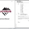 CAT Rotary Track Drills Marion Product Improvement Letters Service Manual BI115484 1992 1