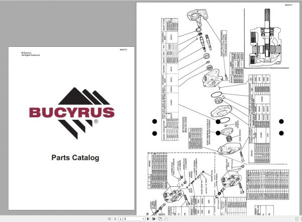 CAT Rotary Track Drills SCH3500A 1401121 WITH DENNISON PUMP SYSTEM VOLUME 2 Service Manual BI008747 1