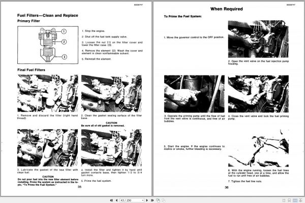 CAT Rotary Track Drills SCH3500A 1401121 WITH DENNISON PUMP SYSTEM VOLUME 2 Service Manual BI008747 3