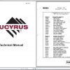 CAT Rotary Track Drills SCH3500BV MS40 Distributor Service Manual BI116131 1