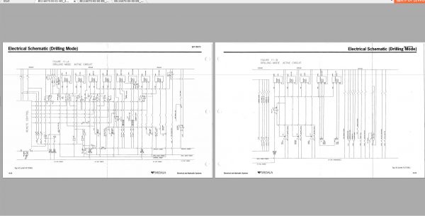CAT Rotary Track Drills SD250 Hydro Trac Self Contained 416629 Service Manual BI116070 3