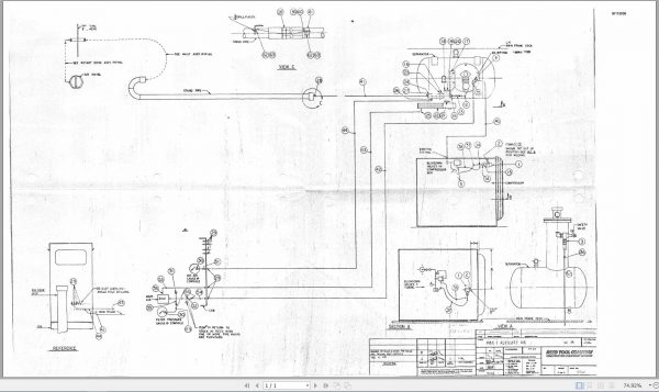CAT Rotary Track Drills SK25 1060129 01 Service Manual BI115209 1978 3