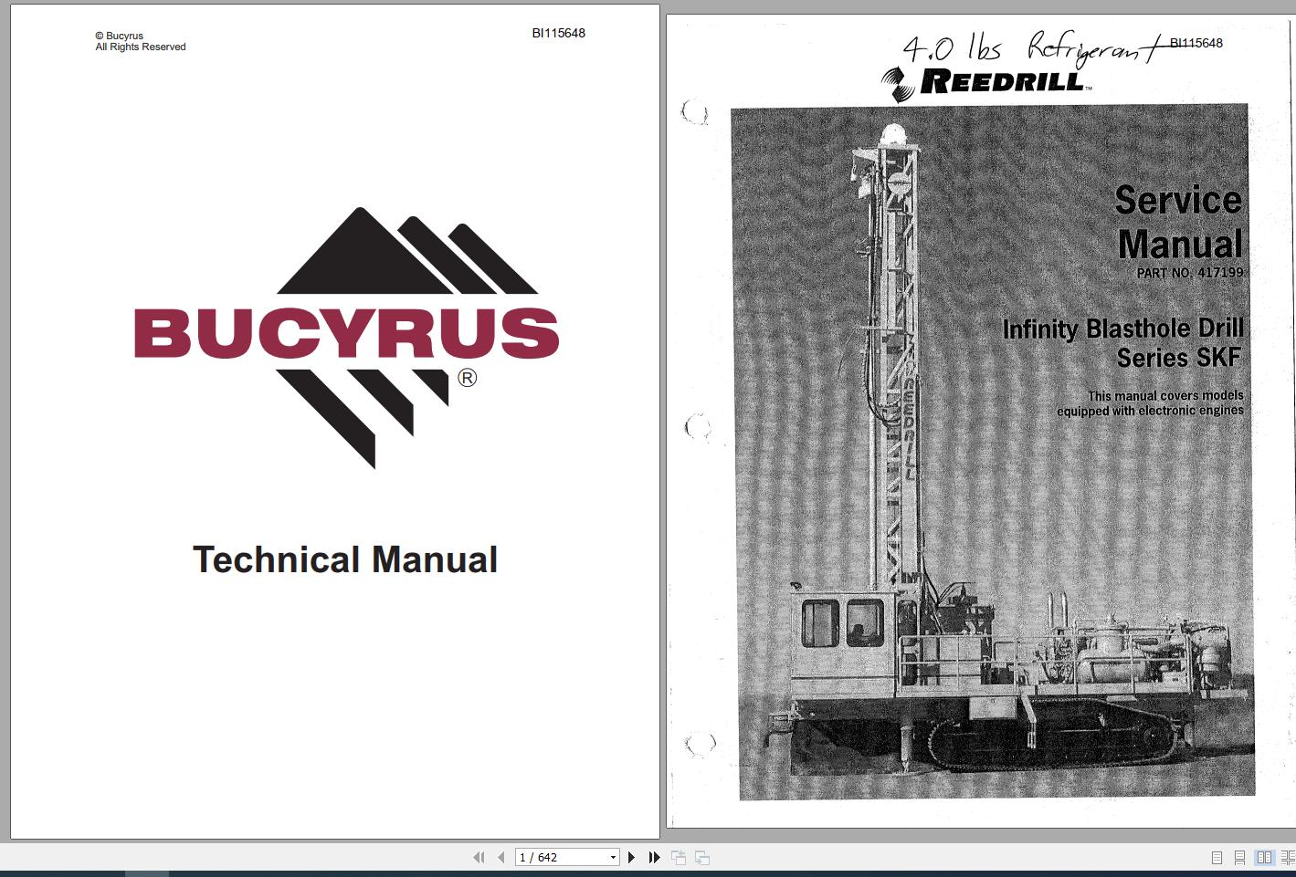 CAT Rotary Track Drills Series SKF Service Manual 417199 BI115648 1