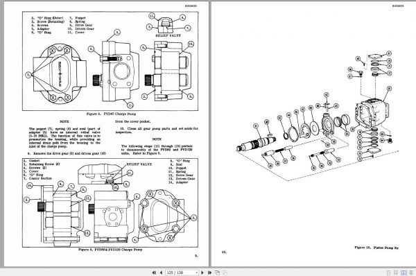 CAT Shaft Jumbo Drill MD1003 MK120 Console Service Manual BI009635 2