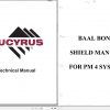 CAT Shearer Baal Bone Shield Manual for PM4 System M00499 Service Manual BI616630 1