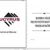 CAT Shearer Elouera Colliery Preventative Maintenance Program Material M00736 Service Manual BI618983 1