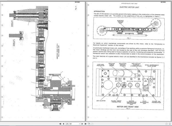 CAT Shearer Elouera Colliery Preventative Maintenance Program Material M00736 Service Manual BI618983 2