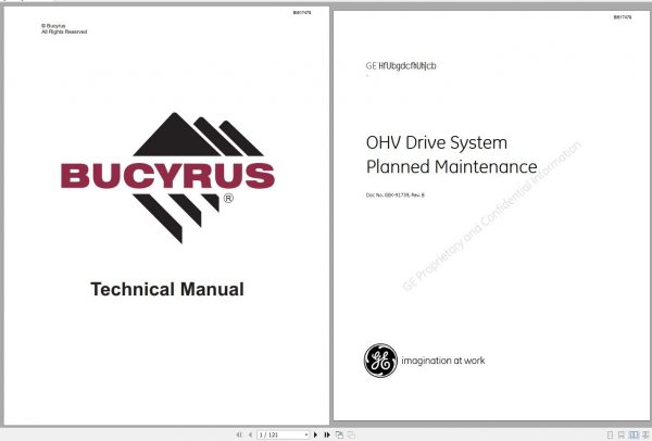 CAT Unit Rig Mining Truck MG106 MG110 MG116 OHV Drive System Planned Service Manual BI617479 GEK 91739B 1