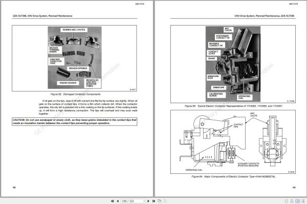 CAT Unit Rig Mining Truck MG106 MG110 MG116 OHV Drive System Planned Service Manual BI617479 GEK 91739B 3