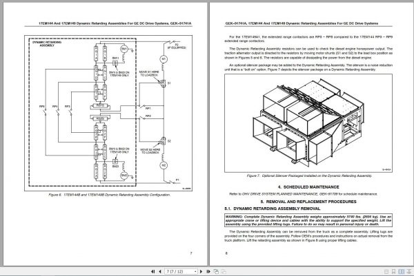 CAT Unit Rig Mining Truck MT3700 AC General Electric Drive System Statex III GE787 GTA26 Service Manual 3