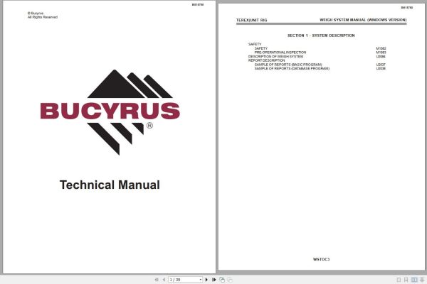 CAT Unit Rig Mining Truck MT4400 AC MH357 MH640 MR069 MR070 Service Manual BI618769 WSTOC3 1