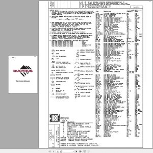 CAT Unit Rig Mining Truck S10353 24V MPTOC2 MT5500 Electrical Schematic BI618459 2006 1