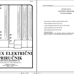 CAT Unit Rig Mining Truck Statex Electrical Service Manual BI007361 1