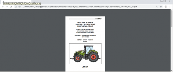 CLAAS WebTIC Offline FR US 11.2021 Operator Manual Repair Manual Service Documentation DVD 4