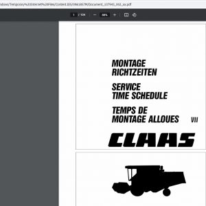 CLAAS WebTIC Offline UK Ukraina 11.2021 Operator Manual Repair Manual Service Documentation DVD 5