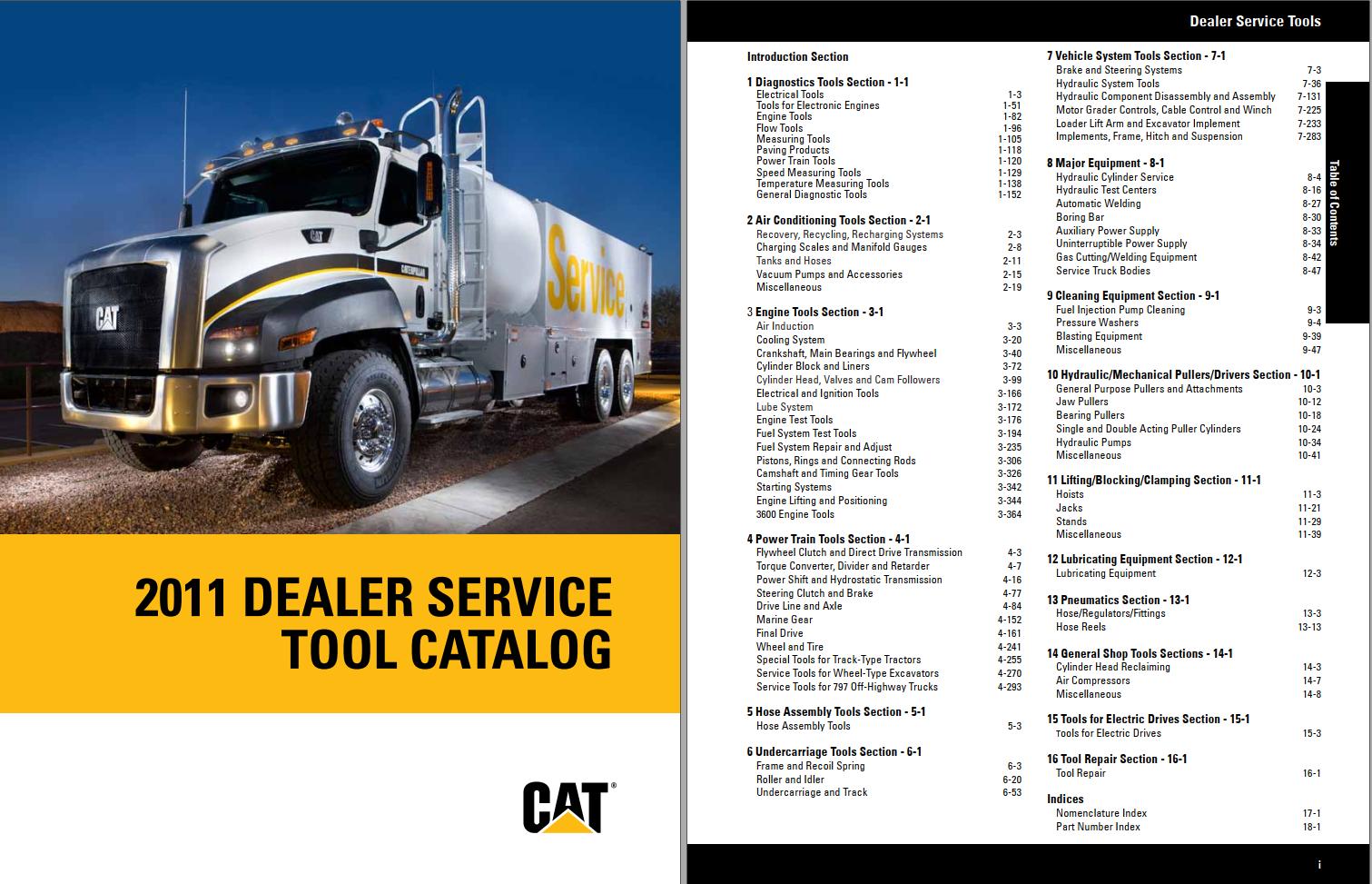 Cat Dealer Service Tools Catalog 2011 1