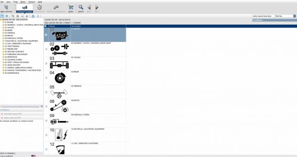 Claas Parts Doc 2.2 11.2021 Agricultural Updated 701 EPC Spare Parts Catalog DVD 3