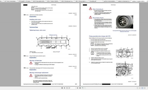 DAF XF EURO 6 Workshop Manual Wiring Diagram 4