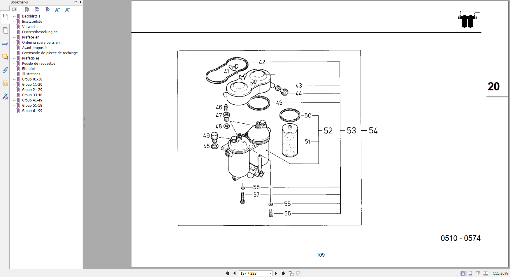 Deutz Diesel Engine PDF 164 MB Spare Parts Catalogue