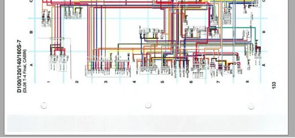 Doosan Dielsel Forklift D100 7 D120 7 D140 7 D160S 7 DL06T 4 Final EuroIV SCR Electric Schematic 1