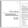 Doosan Dielsel Forklift D20F D25F D30F D20FM D25FM D30FM Part Book YSB3002E 1
