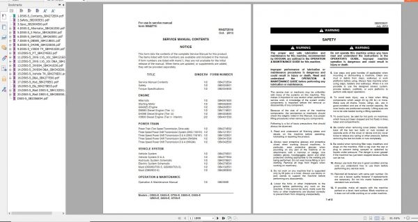 Doosan Dielsel Forklift D50S 5 D70S 5 Electric Schematic Service Operaton Maintenance Manual SB4271E 1
