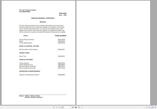 Doosan Electric Forklift B20S B25S B30S Electric Schematic Service Operaton Maintenance Manual SB2218E00 1