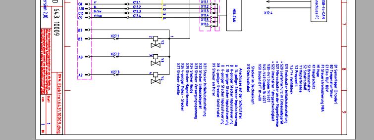 Doosan Electric Pallet Truck LEDD DH ACX Schematic Diagram DE 1