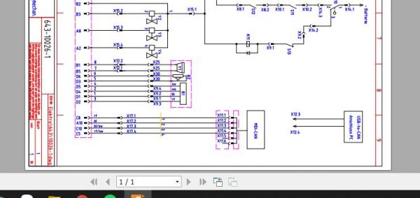 Doosan Electric Pallet Truck LEDH DD 20MP ACX Mechan Schematic Diagram DE 2