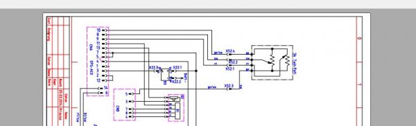 Doosan Electric Pallet Truck LEDH20 MP ACX Twin Poti 10024 Schematic Diagram DE 1