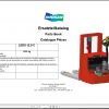 Doosan Electric Pallet Truck LEDS 12 5C Part Book 03.2014 EN DE 1