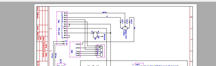 Doosan Electric Pallet Truck LEDS20 iP ACX Schematic Diagram DE 1