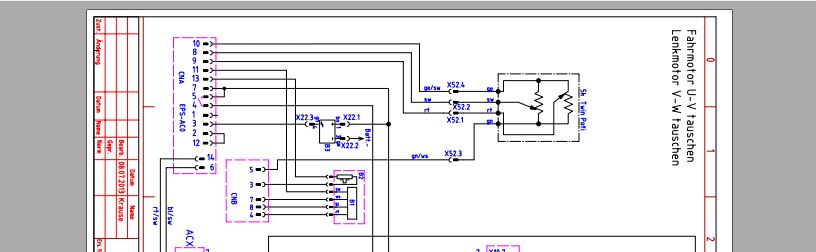 Doosan Electric Pallet Truck LEKF20 ACX Platine Tecno Schematic Diagram DE 2
