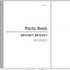 Doosan Electric Reach Truck BR14JW 7 BR16JW 7 Part Book SB1141E05 1
