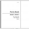 Doosan Electric Reach Truck BR20S 7 BR25S 7 Part Book SB1126E09 1