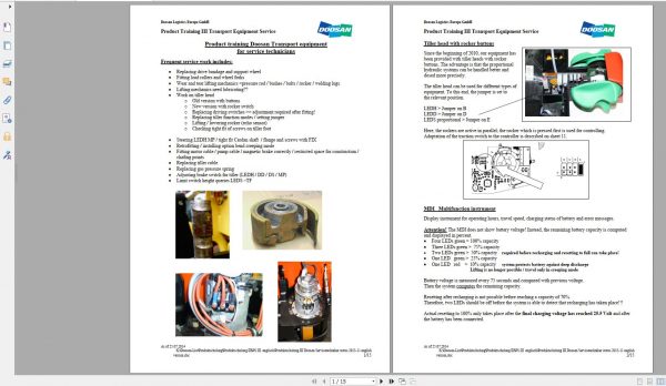 Doosan Forklift Product Training 2