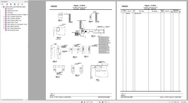 Doosan LPG Forklift G20G G25G G30G MMC Part Book SB1186E 2