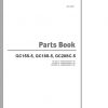 Doosan LPG Forklift GC15S 5 GC18S 5 GC20SC 5 Part Book SB1142E07 1
