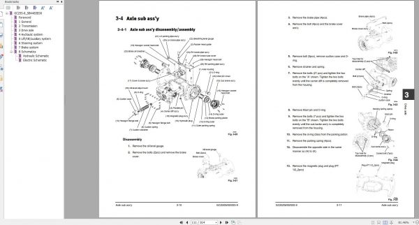 Doosan LPG Forklift GC20S 9 GC25S 9 GC30S 9 GC33S 9 Service Manual SB4483E00 02 2