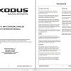 Exodus Material Handler MX447 MX457 Operators Manual 2011 1
