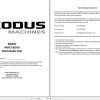 Exodus Material Handler MX447 Parts Manual 2010 1
