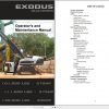 Exodus Material Handler MX44L MX447HDR MX457R Operators Maintenance Manual 1