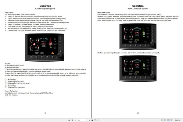 Exodus Material Handler MX44L MX447HDR MX457R Operators Maintenance Manual 2