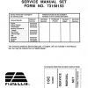 Fiat Allis Crawler Dozer 10C Service Manual 1
