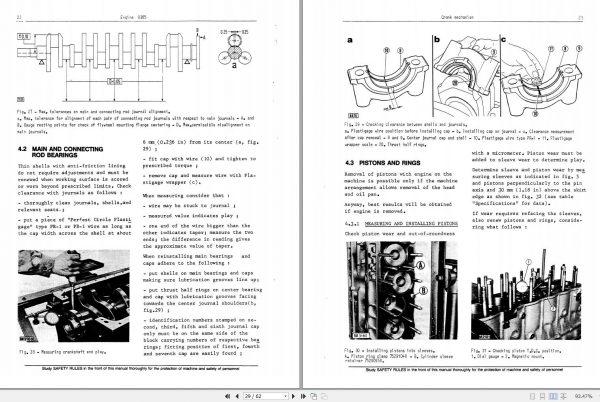 Fiat Allis Crawler Dozer 14C Set Service Manual 3